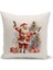 Yılbaşı Serisi Çift Tarafı Dijital Baskılı Kırlent Kılıfı (Christmas Noel Cushion Cover) 1