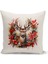 Yılbaşı Serisi Çift Tarafı Dijital Baskılı Kırlent Kılıfı (Christmas Noel Cushion Cover) 1