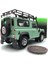 1984 Land Rover Defender 90 Green 1:24 Ölçek Welly Marka 2