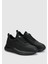 Siyah Deri Erkek Sneaker 2