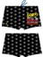 Boxer Full Prınt Boy Apo Happy Black Swımmıng-Com 1