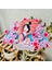 Mulan Temalı Çocuk Yetişkin Doğum Günü Isme Özel 3 Boyutlu Pasta Parti Süsü Mulan Cake Topper 3