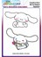Cinnamoroll Ütü ile Yapışan Tişört Tekstil Transfer Dtf Baskı 1