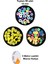 90 Adet 10 mm Polimer Kil Fimo Boncuk Takı Bileklik + 5 Metre Misina - Smile - Kalp - Nazar 1