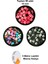 90 Adet 10 mm Polimer Kil Fimo Boncuk Takı Bileklik + 5 Metre Misina - Ayıcık - Bayrak - Yin Yang 1