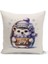 Yılbaşı Serisi Çift Tarafı Dijital Baskılı Kırlent Kılıfı (Christmas Noel Cushion Cover) 1