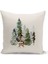 Yılbaşı Serisi Çift Tarafı Dijital Baskılı Kırlent Kılıfı (Christmas Noel Cushion Cover) 1