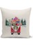 Yılbaşı Serisi Çift Tarafı Dijital Baskılı Kırlent Kılıfı (Christmas Noel Cushion Cover) 1