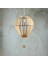 Tekno Trust Kapadokya Çocuk Genç Odası Için Doğal Ahşap Mdf 3D Puzzle Uçan Balon Avize 2