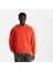 Erkek Kırmızı %100 Organik Pamuk Kanguru Cepli Kapüşonlu Oversize Sweatshirt 1