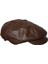 Hakiki Deri Erkek Kasket Şapka Kahverengi Hkkdrkhverkkskt9 2