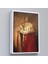 Çerçeveli Pablo Picasso Tarzı - Soyut Renkli Kedi TABLO-7375 5