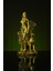 Özel Tasarım Antik Mısır Kraliçesi Kleopatra Altın / Bronz Heykel Biblo 1