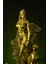 Özel Tasarım Antik Mısır Kraliçesi Kleopatra Altın / Bronz Heykel Biblo 2