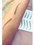 Siyah Renk Geçici Doğal Kaş Dövme Tattoo 4