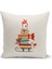 Yılbaşı Serisi Çift Tarafı Dijital Baskılı Kırlent Kılıfı (Christmas Noel Cushion Cover) 1