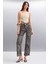 Vılma Kadın %100 Pamuk Leopar Desenli Jeans 2