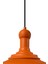Tekno Trust Turuncu Asaletli Turuncu Long Knob Başlık Retro Sarkıt Lamba Restoran Salon Aydınlatma 5