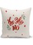 Yılbaşı Serisi Çift Tarafı Dijital Baskılı Kırlent Kılıfı (Christmas Noel Cushion Cover) 1
