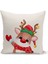 Yılbaşı Serisi Çift Tarafı Dijital Baskılı Kırlent Kılıfı (Christmas Noel Cushion Cover) 1