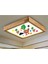Ahşap Tavan Led Avize, Kids Ördek Beyaz, 30x30cm, 6500K Işık, Şık ve Modern 1