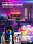 10 Metre Rgb Ses Kontrollü Kumandalı Telefon Kontrollü Kayar Magic LED Müzik Rgb Şerit Su Geçirmez 2