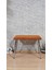 Krom Ayaklı Puf Bench Tedyy Puf Antre Önü 4