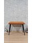 Siyah Metal Ayaklı Puf Bench Tedyy Bench Antreönü 4