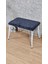 Beyaz 3 Tel Ayaklı Puf Bench Antre Önü Tedyy Bench Puf 1