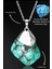 Sertifikalı Ham Işlenmemiş Gerçek Firuze Taşı Kolye (Turkuaz Taşı) 1