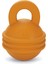 Sumo Kettlebell Dog Toy Rubber Orange 16 x 12 x 12 cm 1