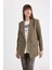 Oversize Fit Ceket Yaka Blazer Ceket C2457AX24AU 3