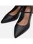 01AYH290860A100 MARY Jane Deri Siyah Kadın Stiletto 4