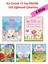 555 Eğlenceli Çıkartma Dizisi 5 Kitap Set, +3 Yaş Kız Çocuk Etkinlik Kitap Seti 1