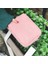 Pu Küçük Kare Çanta Sanat Fırçalama Mini Omuz Messenger Pembe Kore Versiyonu (Yurt Dışından) 3