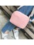 Pu Küçük Kare Çanta Sanat Fırçalama Mini Omuz Messenger Pembe Kore Versiyonu (Yurt Dışından) 4