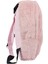 Kadın Yumuşak Suni Kürk Peluş Sırt Çantası Omuz Çantası Kalp Kolye ile Okul (Pembe) (Yurt Dışından) 2