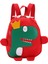 Sevimli Çocuklar Anaokulu Okul Çantası 3D Karikatür Dinozor Mini Sırt Çantası Yeni Erkek Bebek Kız Kırmızı (Yurt Dışından) 1