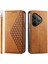 Realme Gt 6 Günlük Kullanım Için Flip Case Cüzdan Standı El Kayışı Eşkenar Dörtgen Şekli (Yurt Dışından) 1