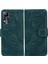 Infinix Not 11 Için Flip Case Deri Cüzdan Kickstand Koruyucu Kabartmalı (Yurt Dışından) 1