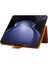 Samsung Galaxy Z Için Kılıf Fold 6 Pu Deri Cüzdan Manyetik Kapatma (Yurt Dışından) 5