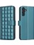 Samsung Galaxy A25 5g Için Flip Case Cüzdan Kart Yuvaları Tutucu Iş Pu (Yurt Dışından) 1