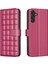 Samsung Galaxy A25 5g Için Flip Case Cüzdan Kart Yuvaları Tutucu Iş Pu (Yurt Dışından) 5