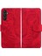 Samsung Galaxy A14 5g Için Flip Case Deri Cüzdan Kabartmalı Sevimli Kaplan (Yurt Dışından) 1