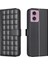 Motorola Moto G24 Pu Deri Kart Yuvaları Tutucu Koruyucu Için Flip Case (Yurt Dışından) 1