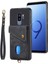 Samsung Galaxy S9 Artı Çok Fonksiyonlu Premium Deri Kart Yuvası (Yurt Dışından) 2