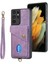 Samsung Galaxy S21 Ultra Ayrılabilir Kordon Kart Yuvası Premium Için Kılıf (Yurt Dışından) 2