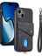 IPhone 15 Için Kılıf Ayrılabilir Kordon Çok Fonksiyonlu Manyetik Kapatma (Yurt Dışından) 1