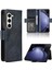Samsung Galaxy Z Için Kılıf Fold 6 Pu Deri Cüzdan Manyetik Kapatma (Yurt Dışından) 5
