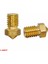 0.5mm x 1.75MM M6 Prinç Nozzle 3D Yazıcı Printer 1.75MM Filament Uyum Mk8 Cr-10 CR-10S Ender 5